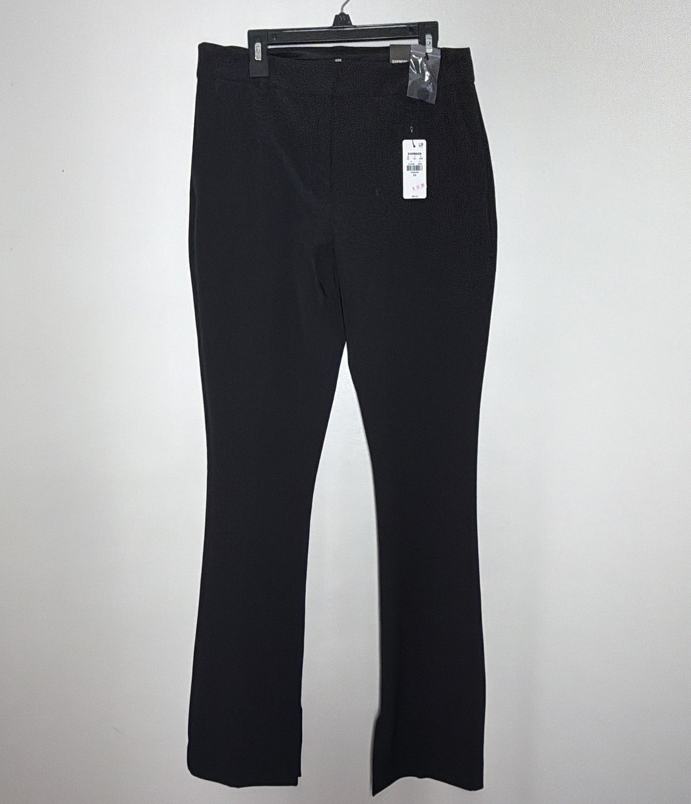 Express Editor Skyscraper Dress Pants Womens 6R High Rise Slit Cuff Career Suit